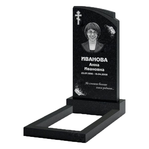 Monument din granit gabbro MG -0052