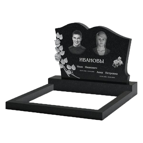 Monument din granit gabbro MG -0086