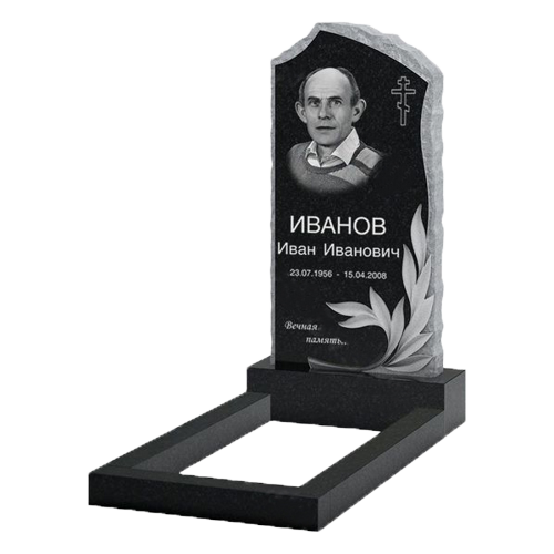 Monument din granit gabbro MG -0049