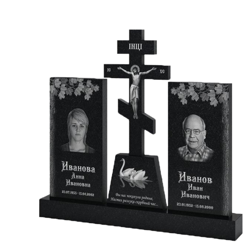 Monument din granit gabbro MG -0123