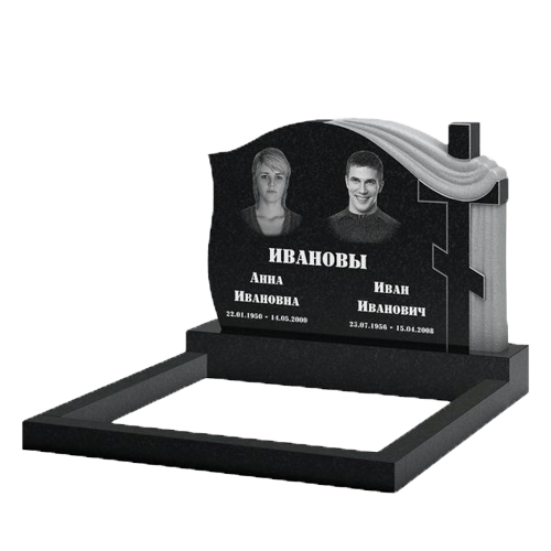Monument din granit gabbro MG -0105