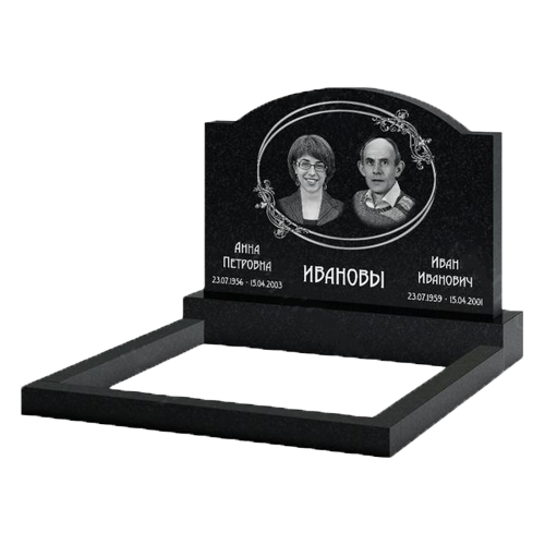 Monument din granit gabbro MG -0092