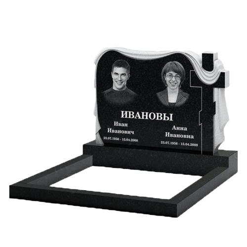 Monument din granit gabbro MG -0101