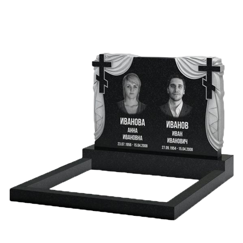 Monument din granit gabbro MG -0106