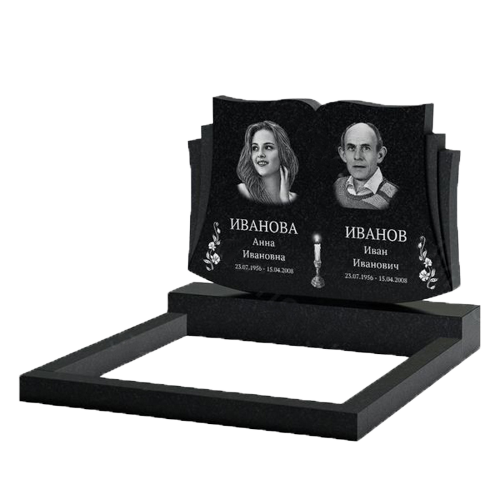 Monument din granit gabbro MG -0095