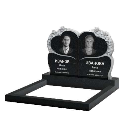 Monument din granit gabbro MG -0102