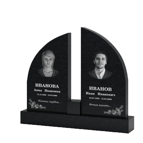 Monument din granit gabbro MG -0119